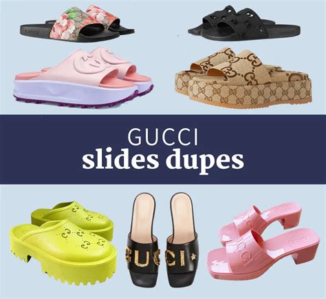 pink gucci slides dupe|gucci knockoff slides for men.